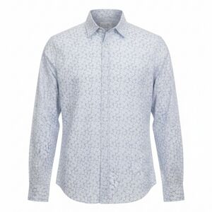 Truth Substance Common Sense  Printed Long Sleeve Button Down Shirt Mens Small